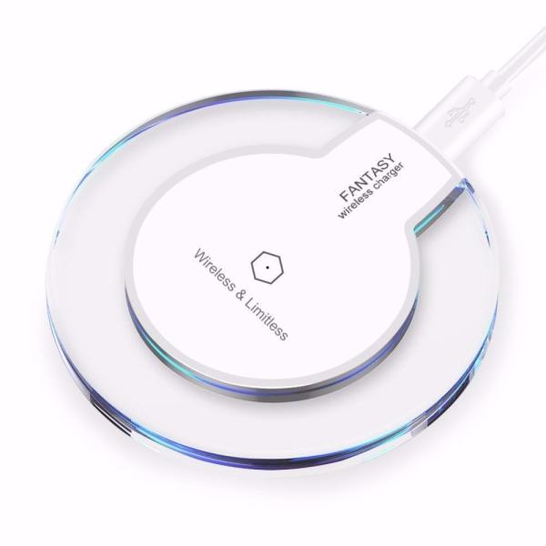 Round Crystal Fantasy Wireless Charging Pad Qi Wireless Charger for Samsung Galaxy