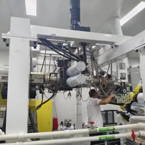 Extrudeuse en plastique PET à grande vitesse utilisée avec entraînement à vitesse variable