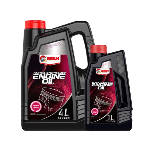 GETSUN 5W40 Lubricant API SL Low Emission Formula Extreme Protection for Modern Auto