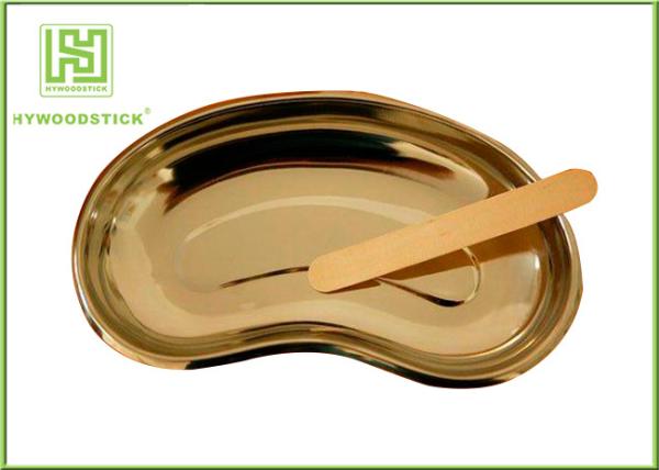 Special Shape Wooden Tongue Depressor FSC Non - Flavor Logo Printable