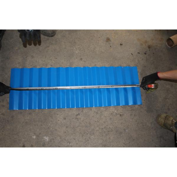 Трапецоид/гофрировал лист крыши делая машина двойник для того чтобы украшать крен формируя машину