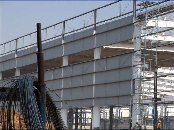 H deu forma ao aço 	XZ160*60*20*2.5 pré-fabricou construções do armazém