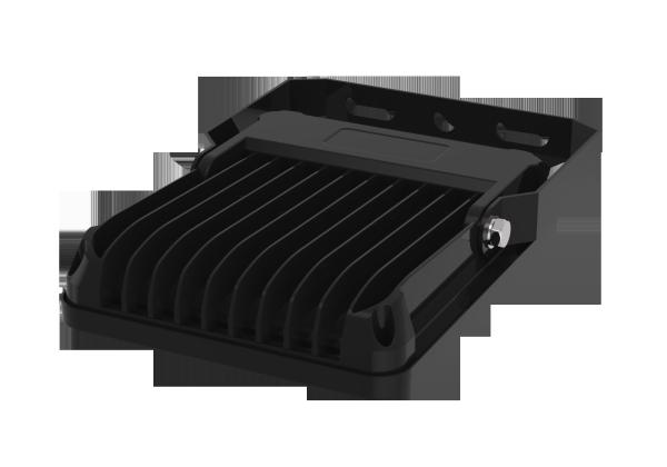 outdoor lighting lamp flood light led 30W 60pcs SD5730 IP66 isolated IC driver black fixture new slim integrated design