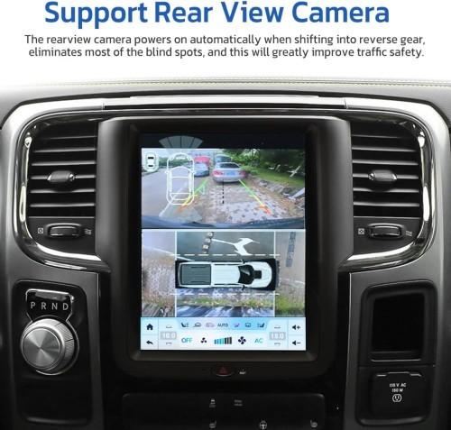 VIKNAV ワイヤレスカー 1500 Dodge Ram ラジオアップグレード 2014 2015 2016 2017 10.4インチ