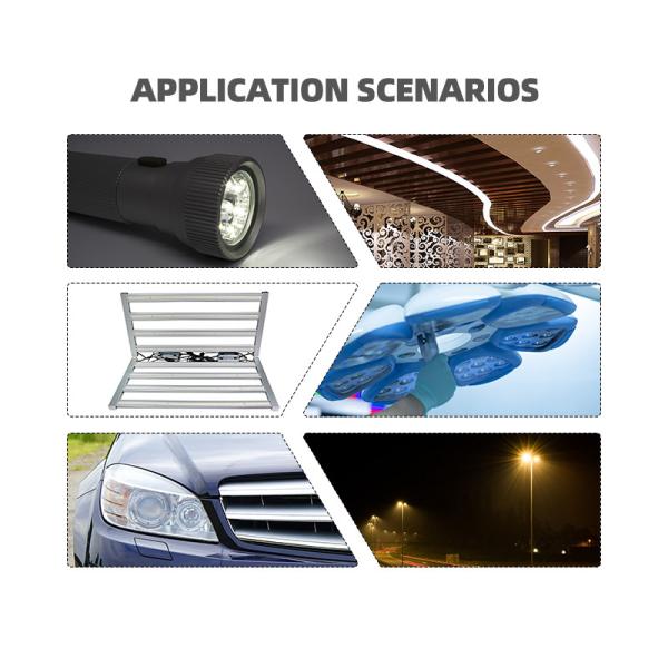 PWB de alumínio do diodo emissor de luz do bulbo 7w