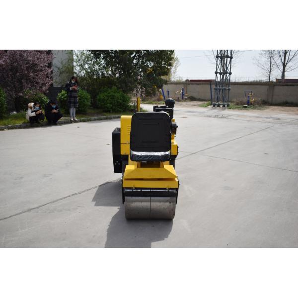 rodillo de camino vibratorio del tanque de aceite de 5km/H 5L 7HP 1T