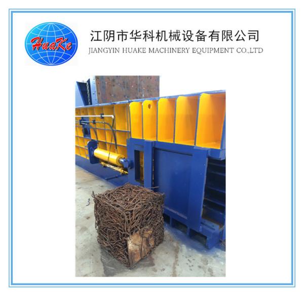160 Ton Scrap Steel Baler , Hydraulic Metal Baler Machine