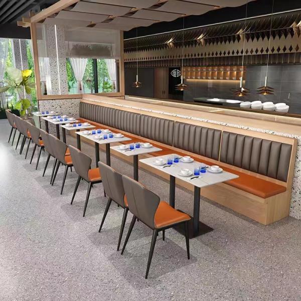 Cassette Hotel Restaurant Furniture Sofa Modern Contemporary Banquette Seating