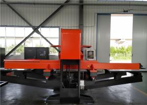 Closed Type CNC Punching Machine 4 Axis With 30rpm Rotating Speed , 5200*3800