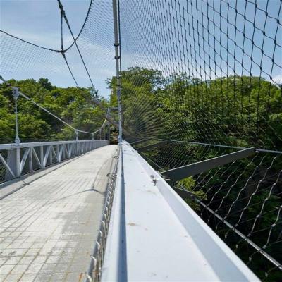 316 High End Architectural Woven Wire Mesh / 304 Decorative Steel Mesh Panels