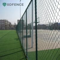 6ft 8ft Chain Link Fence With PVC Coated And Galvanized Finish