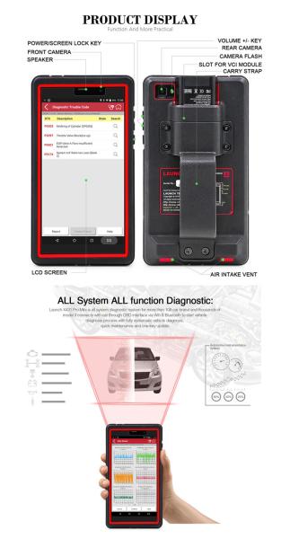 X431 Pro Mini LAUNCH X431 Pro Mini Bluetooth/Wifi Full ECU auto diagnostic tool with 2 year free up date Launch X-431 Pr