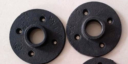 Black Threaded Steel Flanged Ductile Iron Fittings