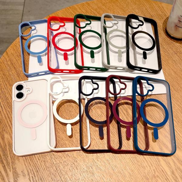 Shockproof Magsafe Phone Case N52 With Camera Stand