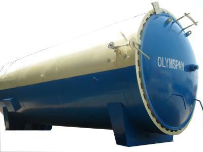 Autoclave de estratificação de vidro de alta pressão 2m para a madeira/tijolo/borracha/alimento