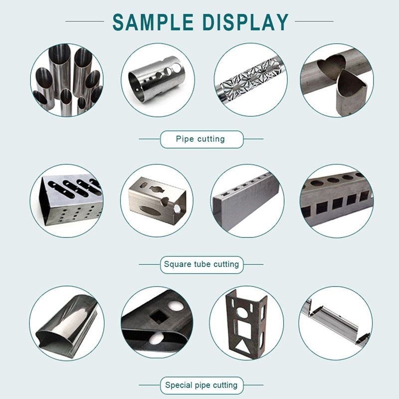 Heavy Duty Large 12000W Fiber Laser Tube Cutting Machine 6000mm Round Square I-Beam H-Beam Profile Cutter