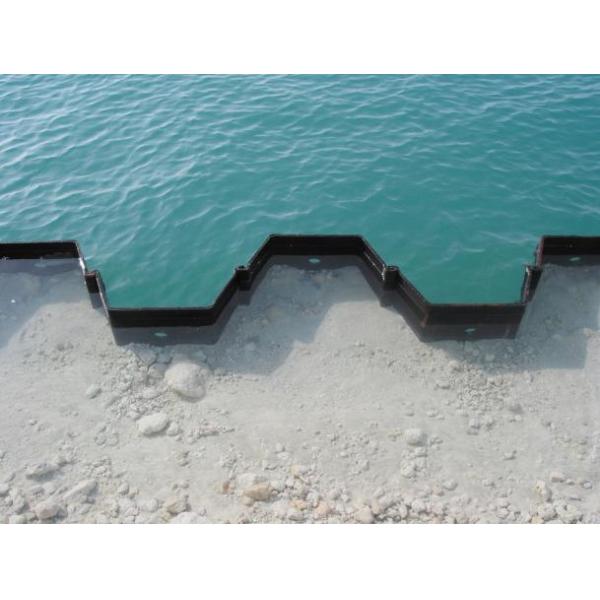 U Type Sheet Piling SY390 Hot Rolled Steel Sheet Piles U Shaped
