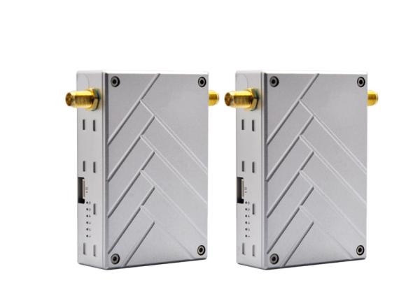 AES 256bit encrypted wireless uav COFDM data and video transmitter with HDMI and ethernet port