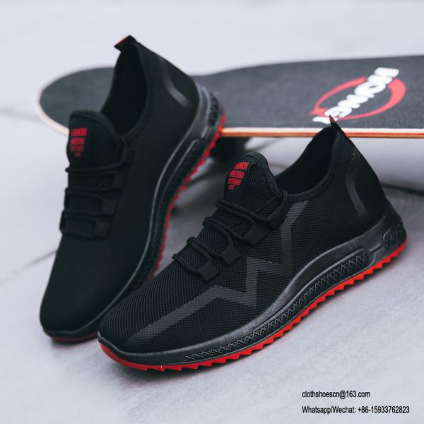 china factory 2019 fashion breathable  shoes mens casual sport shoes