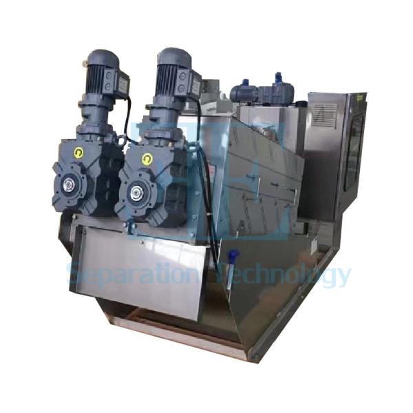 Machine de déshydratation des boues à vis industrielle 3,6-45 m3/h Capacité