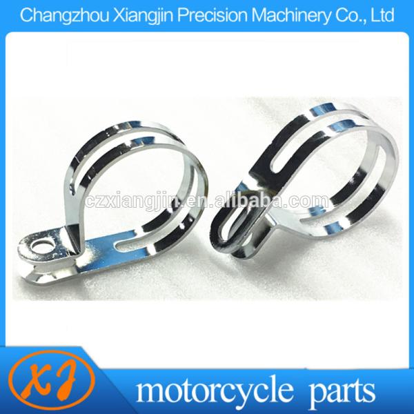 Steel Chromed 50mm Bend Clamp Silver Chromed Speedway 