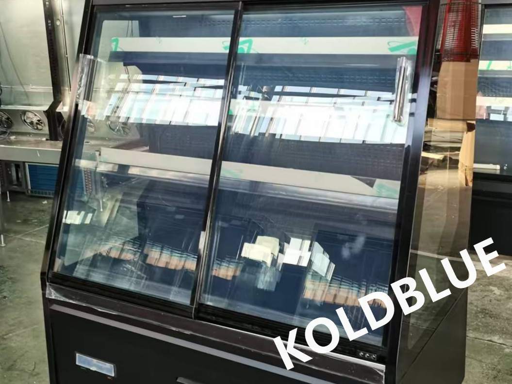 Commercial Swing & Sliding Door Chiller Low‑E Glass Adjustable Shelves Panoramic Endpanel