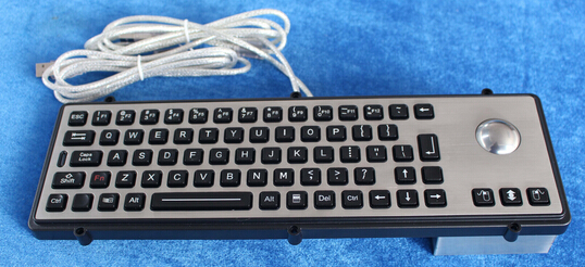 71keys усилило клавиатуру держателя задней панели с версией СИД и trackball