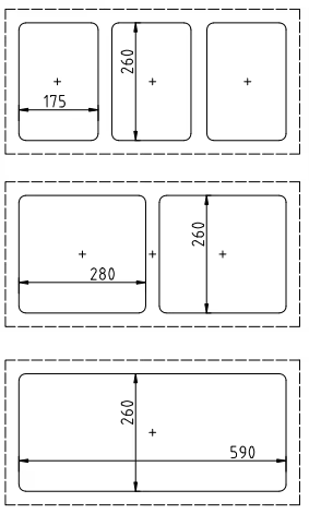 Automatic Continuous Vacuum Skin Displacement Chain Plastic Tray Sealer DQ630AT-VS High Quality Tray Sealer Machine