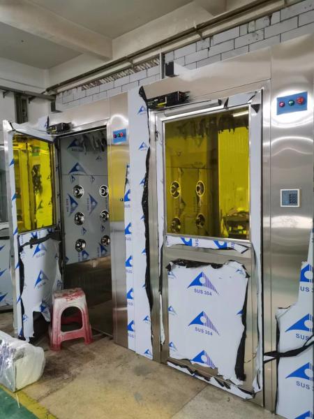 220V/50Hz ou 380V/50Hz Túnel de chuveiro LED à prova de intempéries com filtragem de ar aprimorada