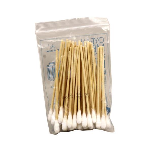 General Size Wooden Cotton Buds Multi Process Disinfection And Sterilization