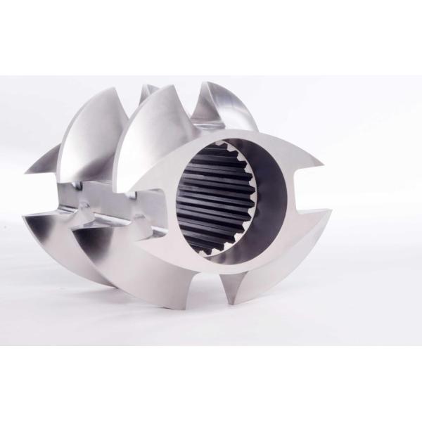 Standard Involute Spline Extruder Machine Screw Elements Kneading Block