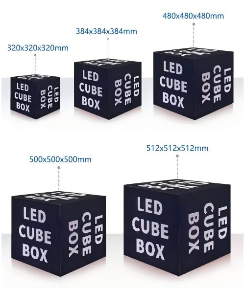 Cube LED Display/Rubik's Cube LED display screen/Cube led video display
