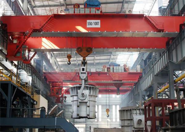Fundição Crane Casting Steel Mill 50 Ton Bridge Crane da concha de MAGICART 50T