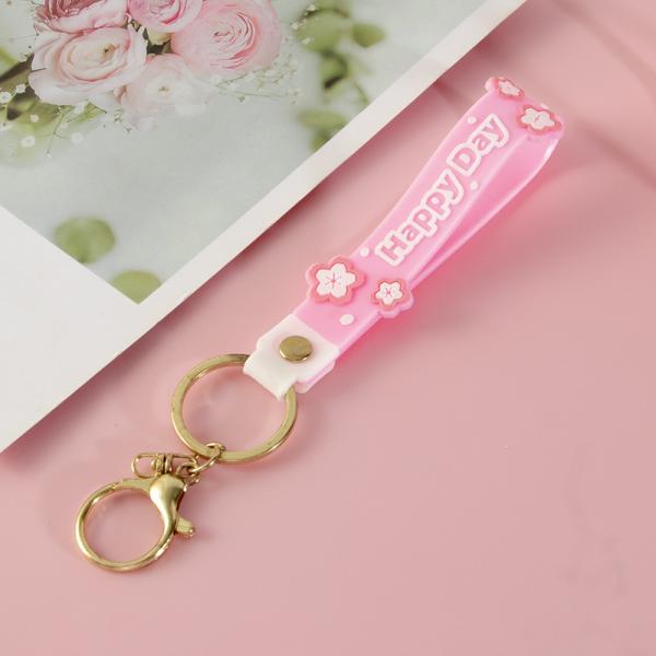 Милые мультфильмы о ключевых запястьях для девочек и мальчиков, бесплатный BPA настраиваемый силиконовый ключевой запястье запястье