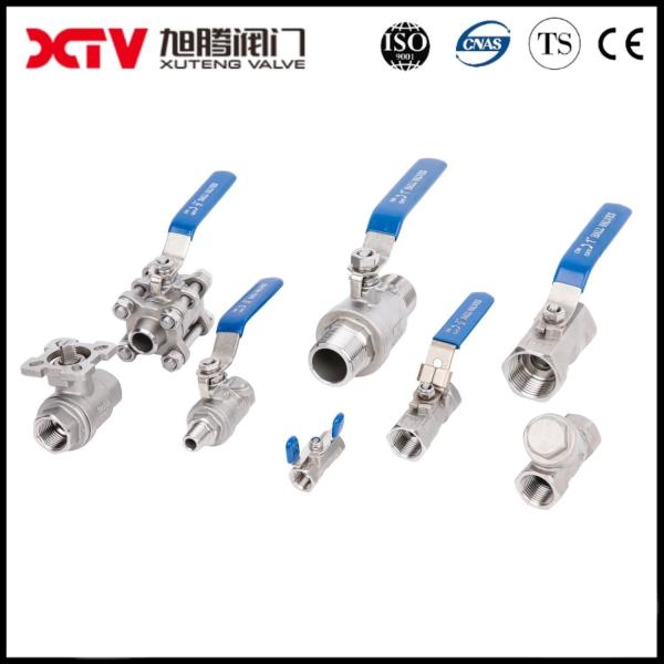 Stainless Steel Female Threaded 1PC/2PC/3PC 1000wog Full Bore Ball Valves for Industrial