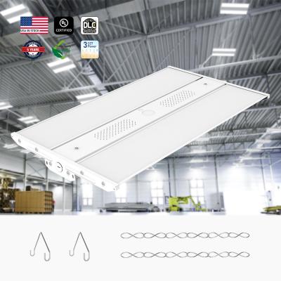 220W Linear High Bay LED Light Suspended Installation 3CCT Adjustable 3000K 4000K 5000K