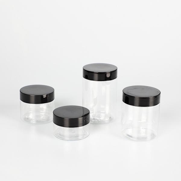 Customized Jar Cosmetic Plastic Holder Durable Clear Organizer Container Designed for Cosmetics Storage and Organization
