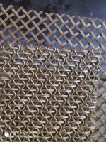 Custom Anodized Architectural Metal Mesh Partition Wall Divider