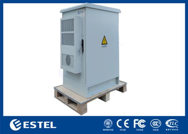 20U Outdoor Telecommunication Enclosure Galvanized Steel Outdoor Equipment Enclosures