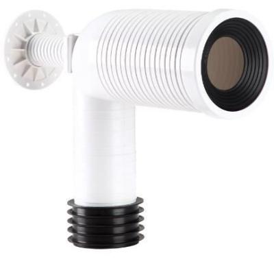 Non Toxic Toilet Pan Connector , Injection Forming Plumbing Toilet Waste Pipe