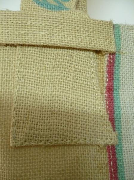 Water Proof Paste Green Earth Gunny Bag, Handle Cotton Weaving Reusable Carrier Bags