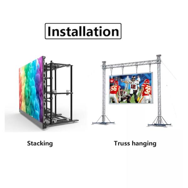 500x1000 мм арендная светодиодная дисплейная экран Внутренний Внешний полный цвет P3.91