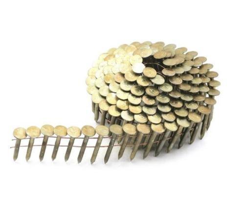 15 graus E. G. Wire Soldado 32mm Pneumatic Coil Nail para construção de telhados de aço