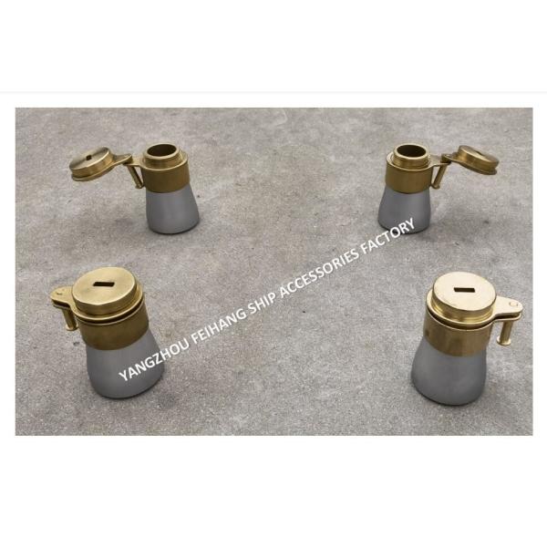 サウンディングパイプヘッド-NC NO. 37AF-40a フィリングキャップ NC NO. 37AFK ロック装置付き充填キャップ モデル 37AF(K)-50 ～ 100