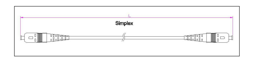 SC/APC-SC/APC Simplex Patch cord LSZH/PVC UPC and APC
