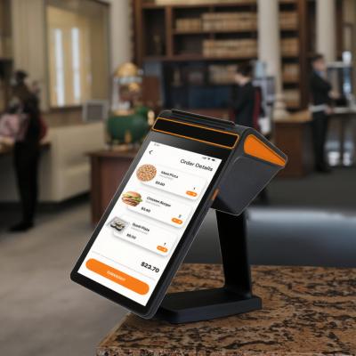 Système de point de vente de camions alimentaires Terminal de commande à table et scanner infrarouge 2D pour des transactions transparentes