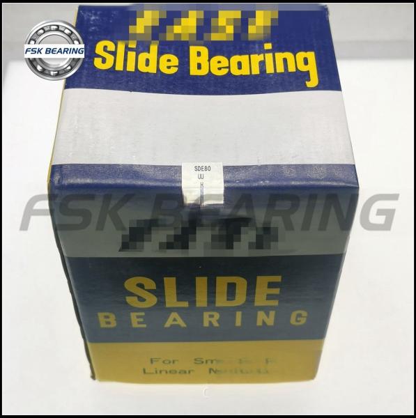 Long Life SDE80UU Metric Linear Ball Bushing 80X120X165mm Gcr15 Chrome Steel