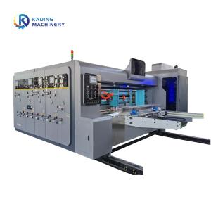 Water Based Ink Carton Printing Machine For Corrugated Cardboard Boxes