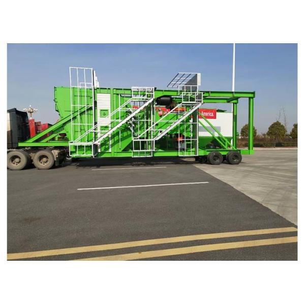 Завод мобильного асфальта высокой эффективности смешивая/мобильный дозируя завод