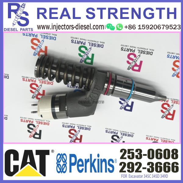 Injetor de combustível quente 2530608 das peças de motor diesel da venda 253-0608 ou injetor 253-0608 2530608 para a máquina escavadora